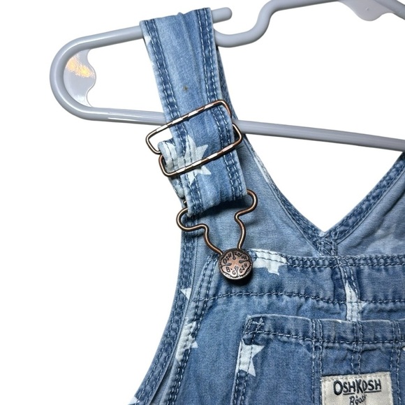 Oshkosh B’gosh Baby Girl Starry Denim Skirtall Size 18 Months - Picture 5 of 9